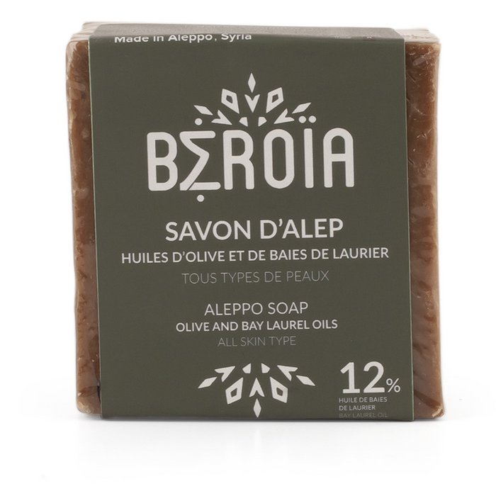 Alepposæbe 12% HBL - Oliven & Laurbær - 200g