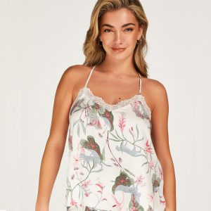 Hunkemöller Cami woven cheetah jungle top, multi