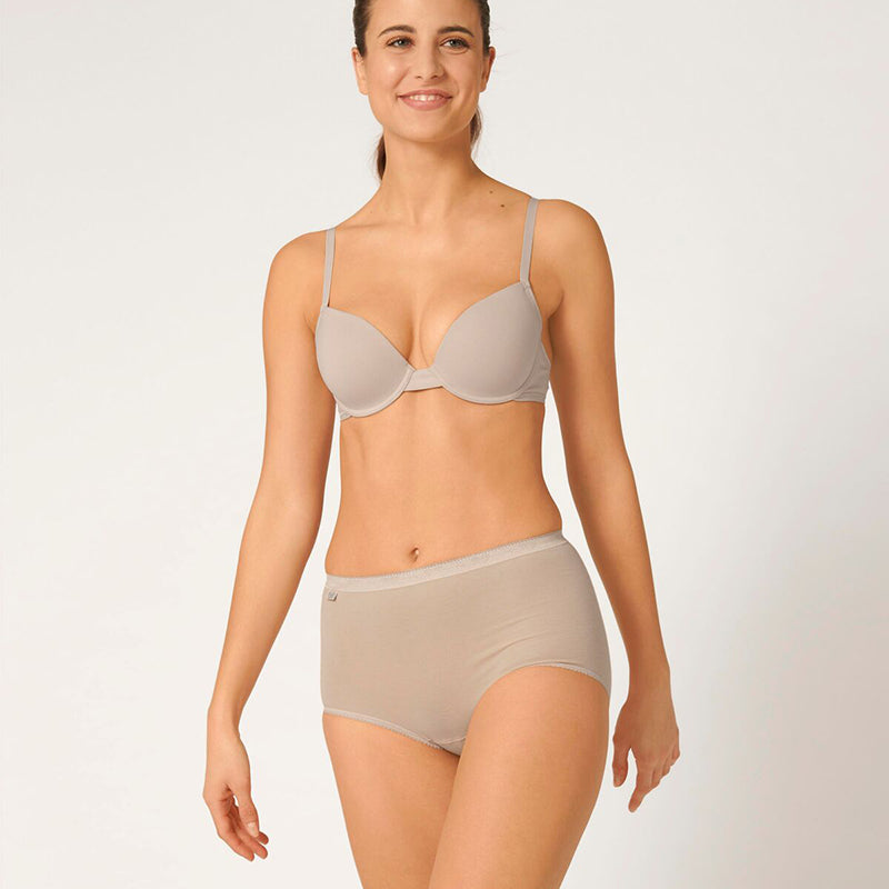 Sloggi Basic+Maxi 3-Pack maxi trusse, beige