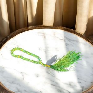 Tasbih med Krystalperler