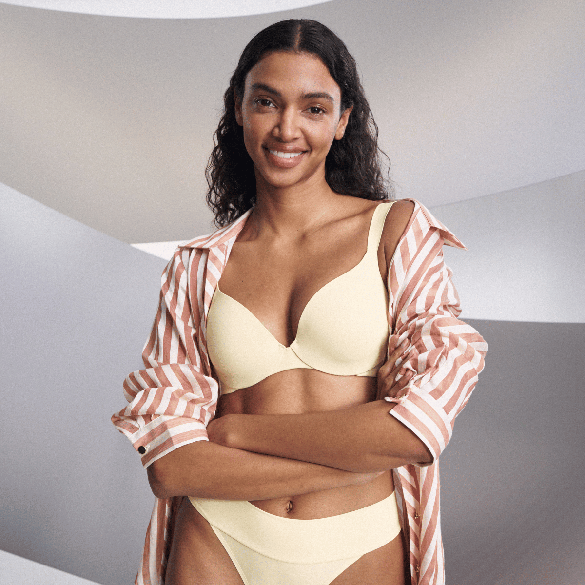 Triumph Body Make-Up Illusion BH med bøjle, gul