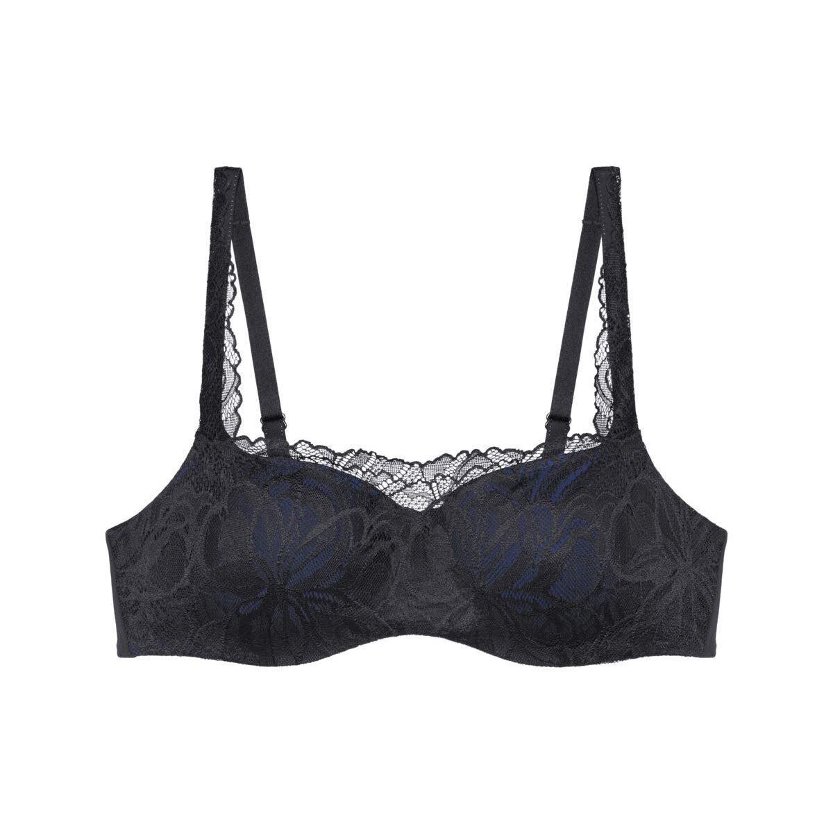 Triumph Body Make-Up Illusion Lace balconette BH, sort