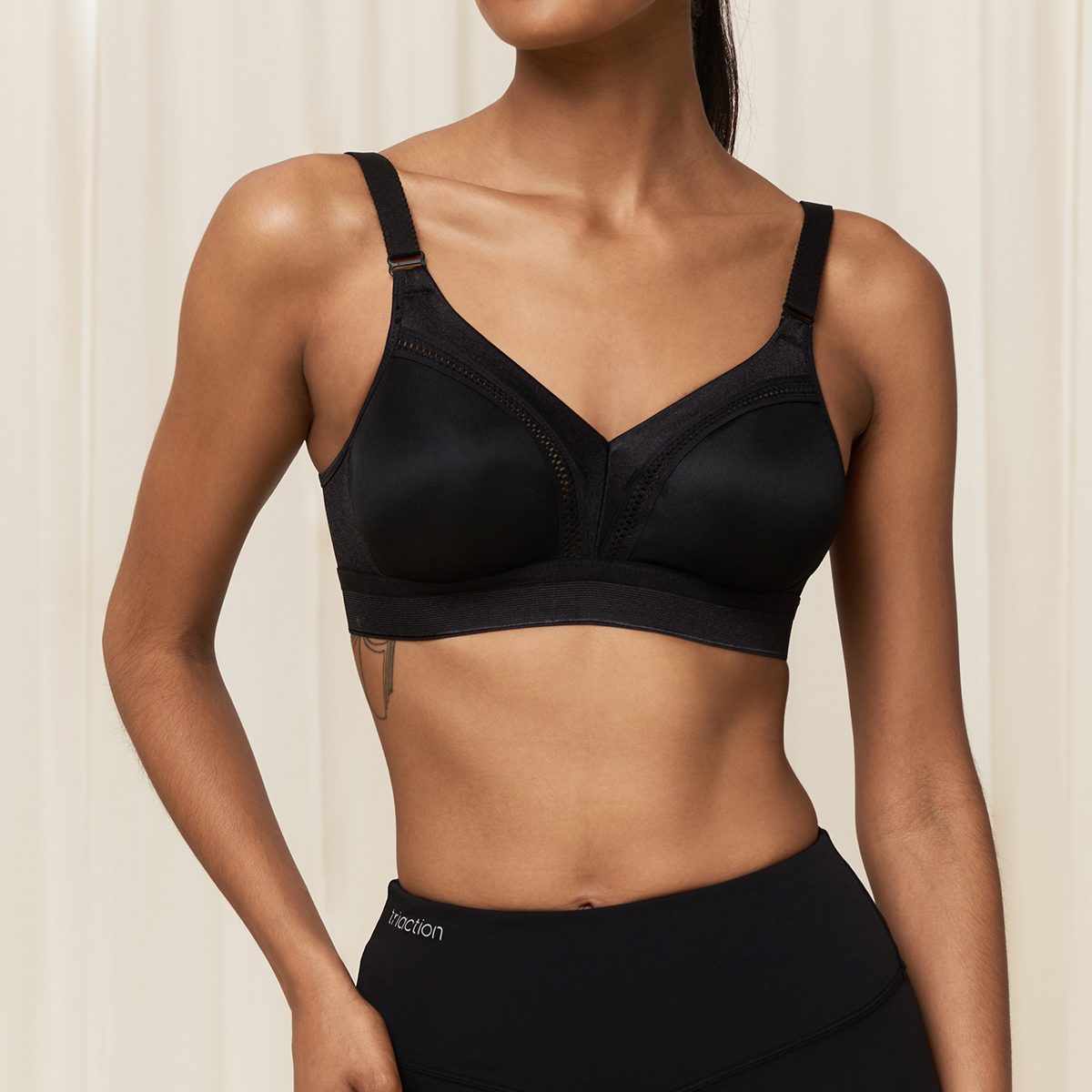 Triumph Triaction Workout N sports BH, sort Online Hot Salg