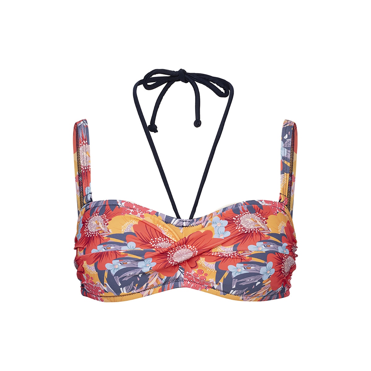 Wiki Firenze Bandeau bikini top, multi