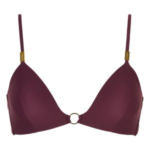 Calvin klein Bikini Fixed Triangle bikini top, rød