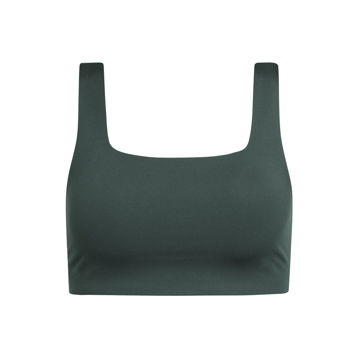 Girlfriend Collective Tommy Square Neck sports BH, grøn