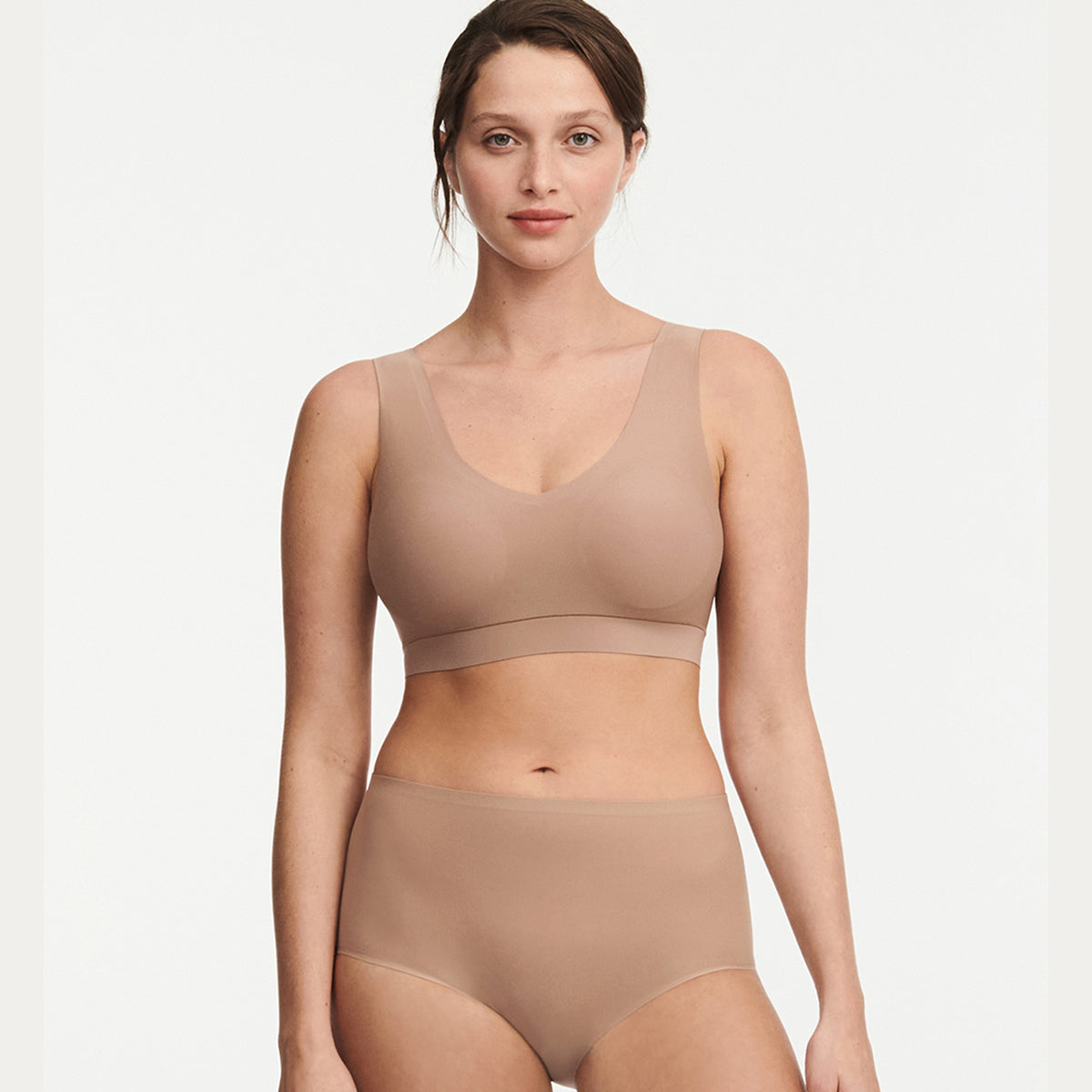 Chantelle SoftStretch High Waist maxi trusse, beige