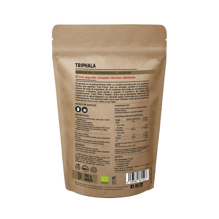 Triphala Pulver - 100 gram