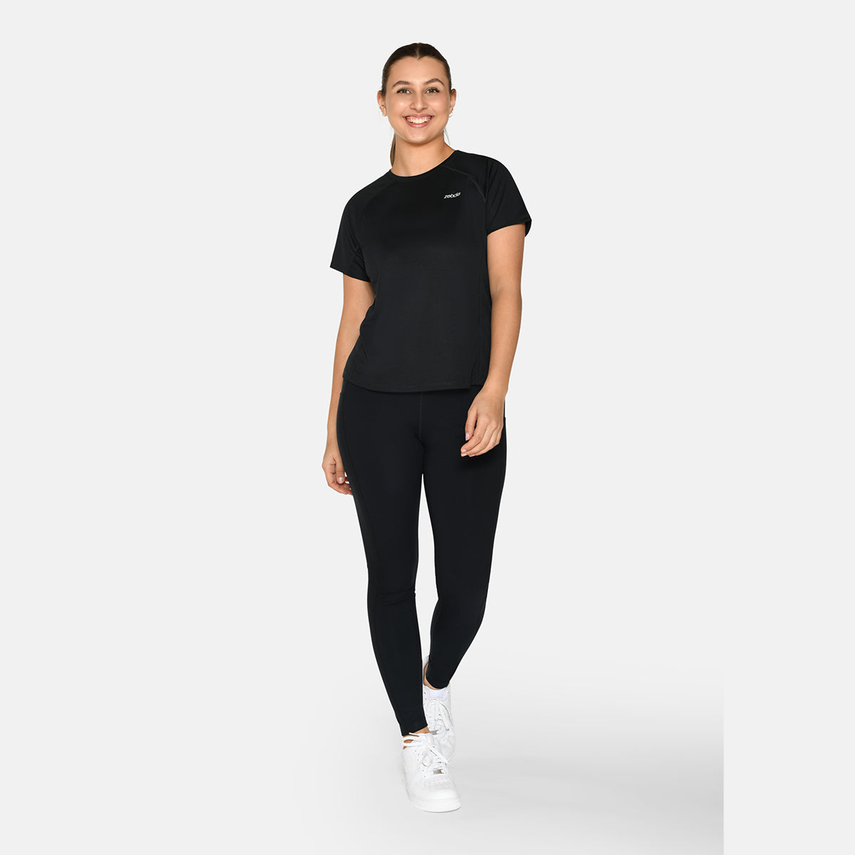Zebdia Women Sports t-shirt, sort Online