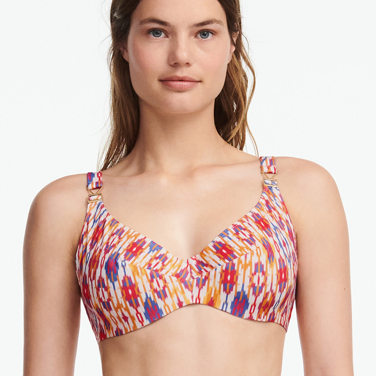 Chantelle Devotion bikini top med bøjle, multi Hot på udsalg