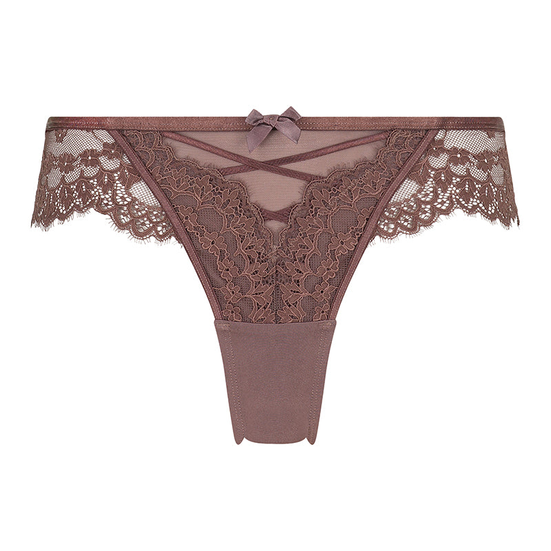 Hunkemöller Daisy brazilian trusse, brun