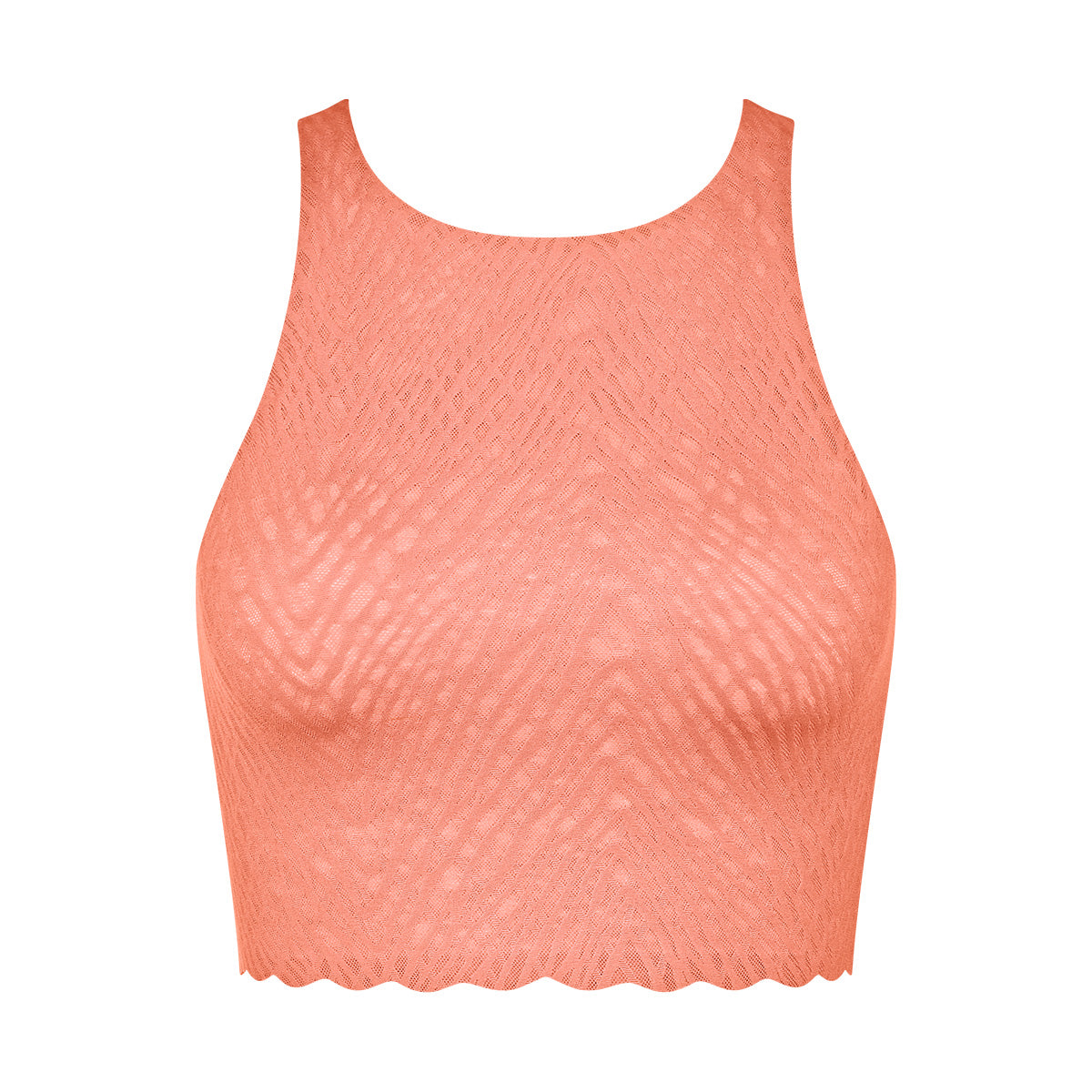 Sloggi Zero Feel Bliss Crop top, orange på udsalg