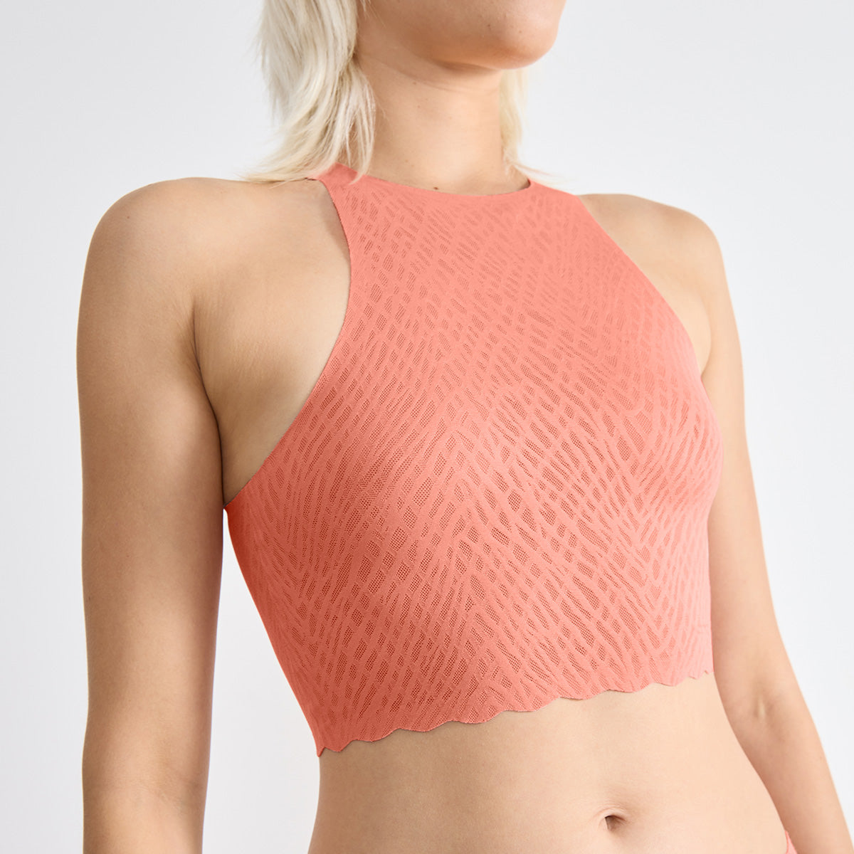 Sloggi Zero Feel Bliss Crop top, orange på udsalg