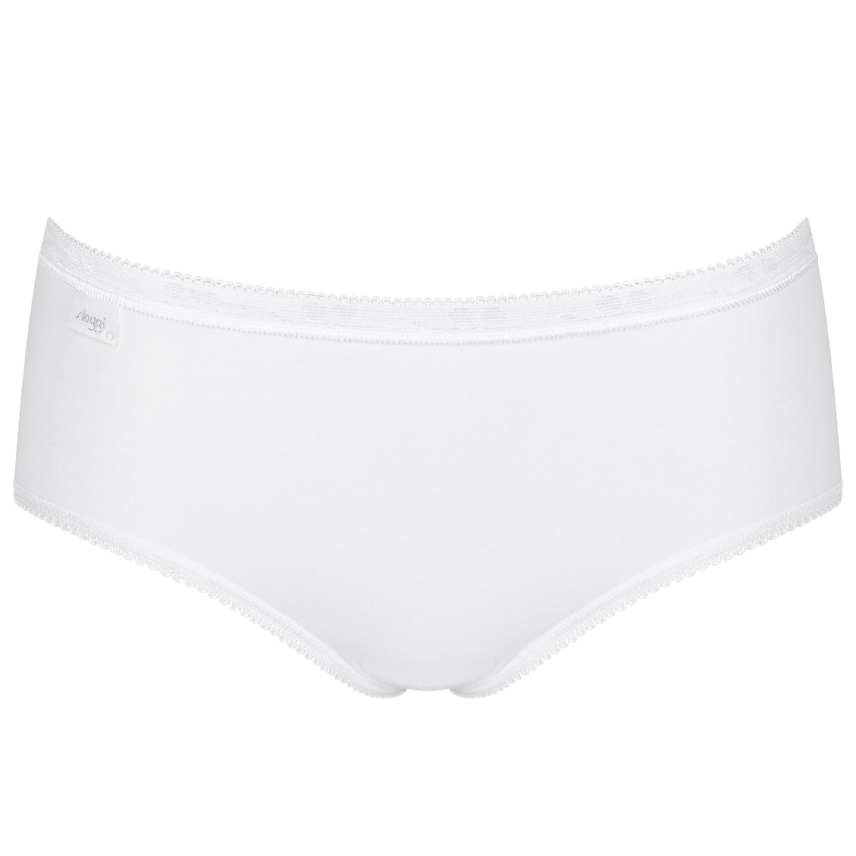 Sloggi Basic H Pearl 3-pack midi trusse, hvid Hot på udsalg
