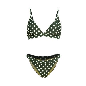 Wiki Triangle bikini, grøn på udsalg