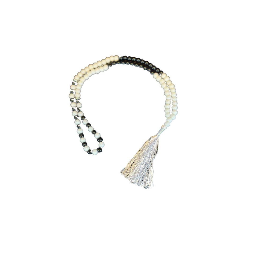 Sort & Hvid Stor Tasbih