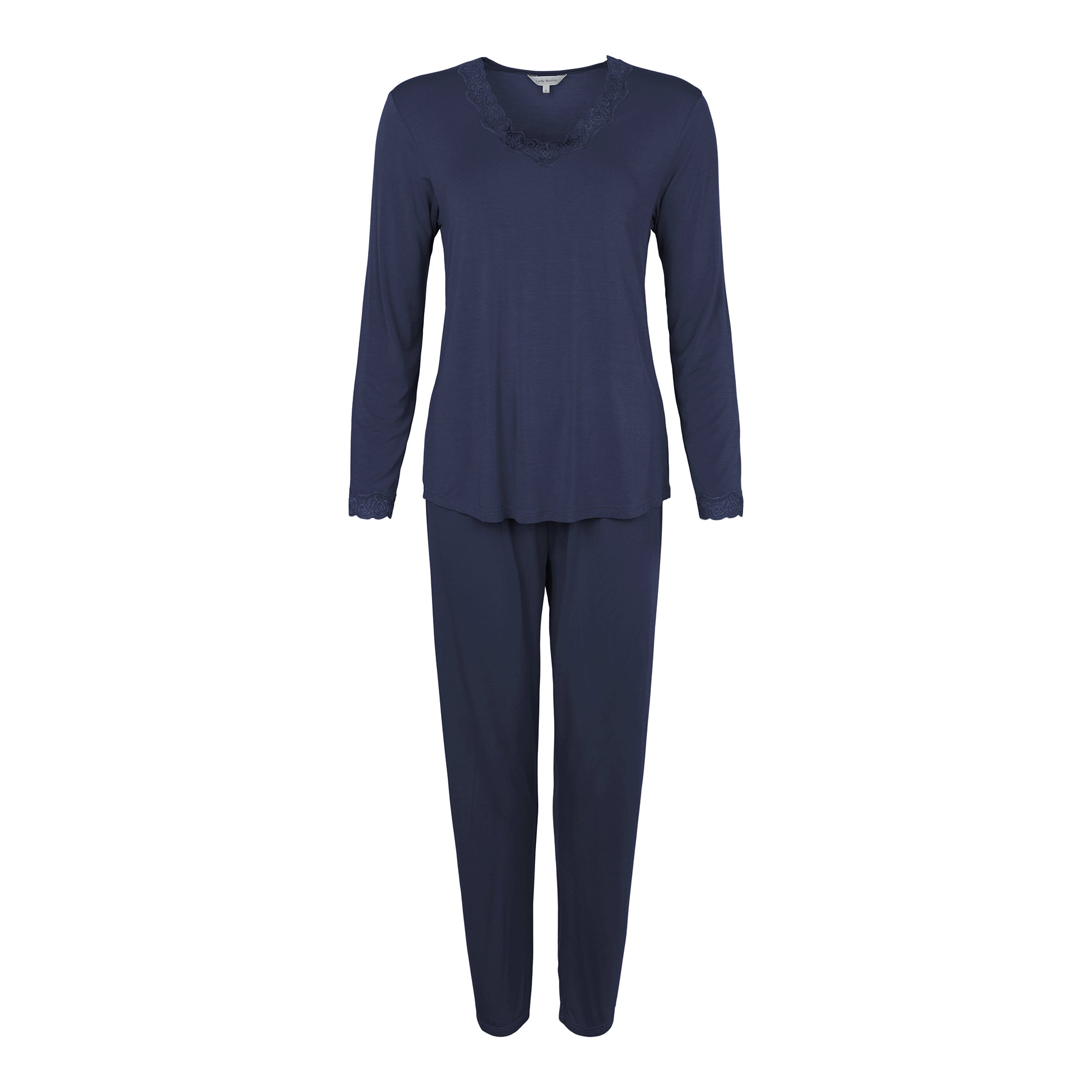 Lady Avenue Bamboo pyjamas, blå