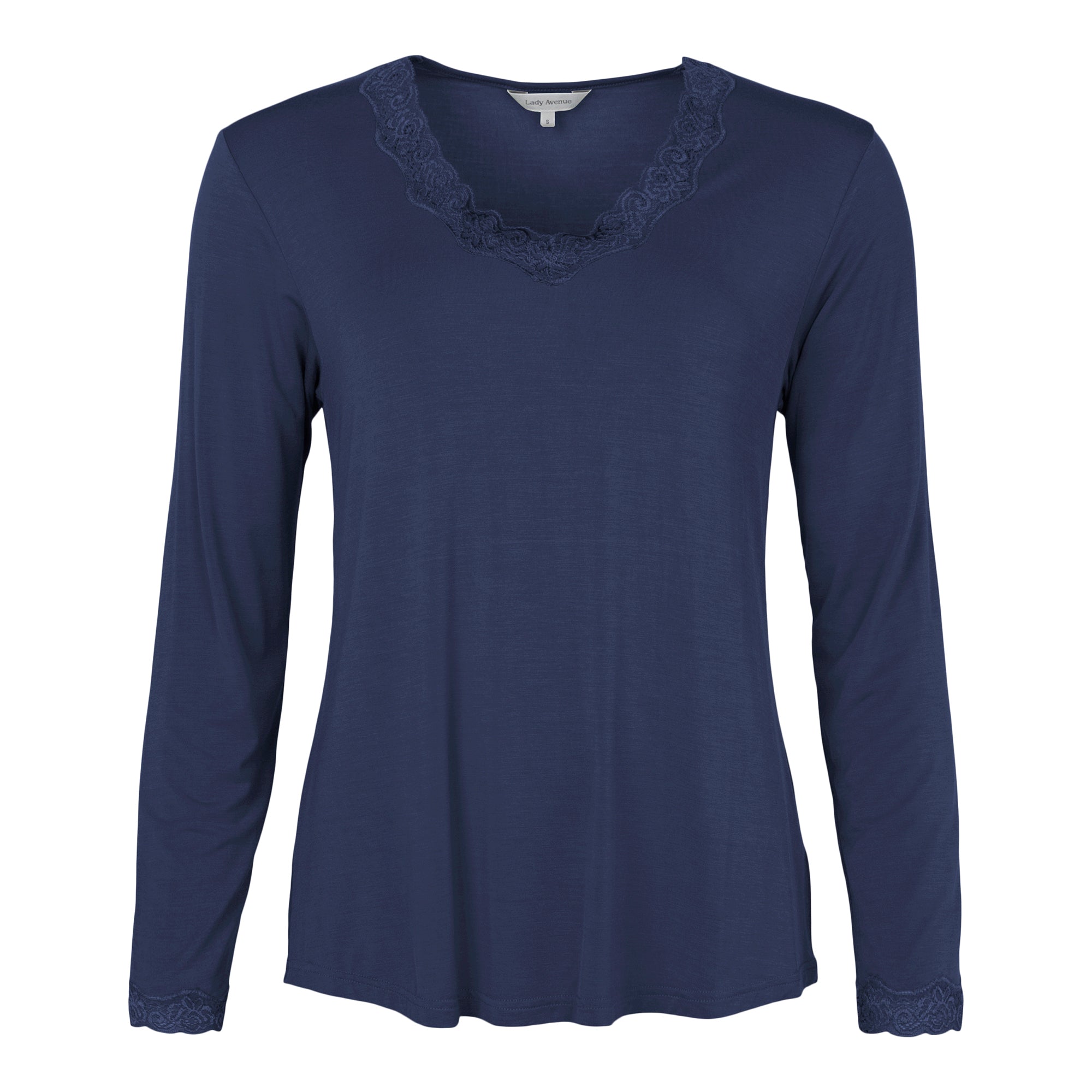 Lady Avenue Bamboo pyjamas, blå