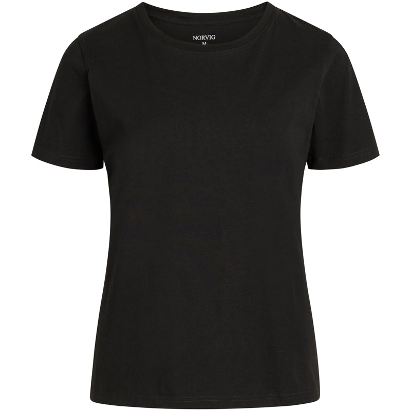 Norvig Ladies O-Neck t-shirt, sort