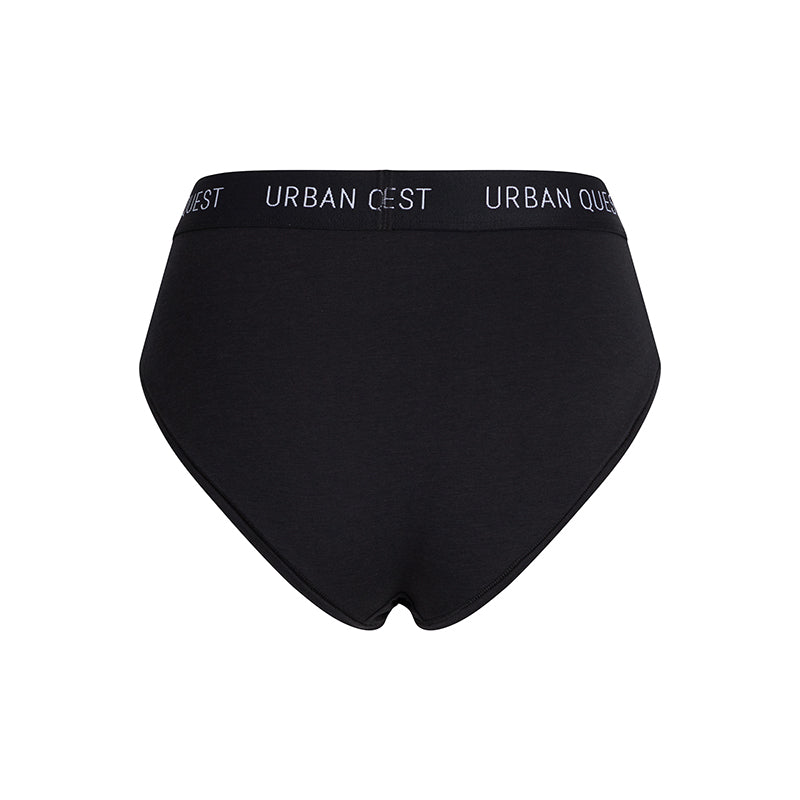Urban Quest 3-Pack Bamboo maxi trusse, sort
