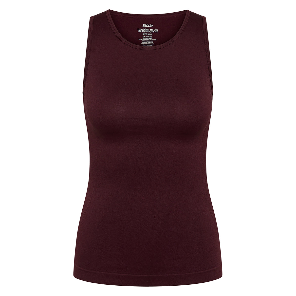 Zebdia Women Seamless tank top, rød