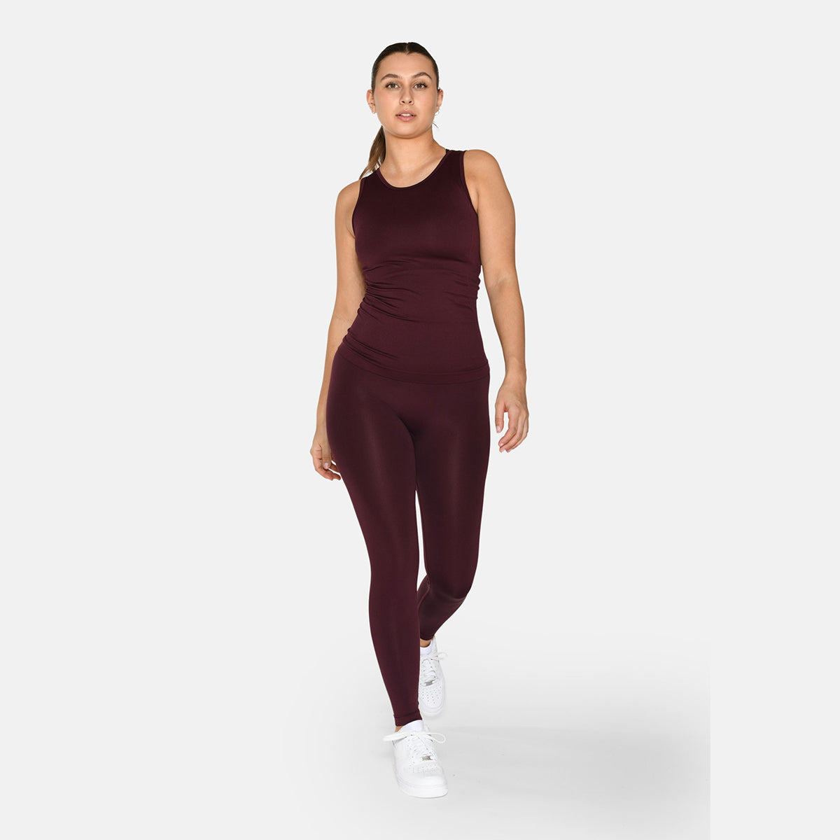 Zebdia Women Seamless tank top, rød