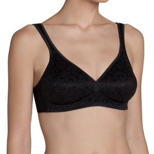 Triumph Elegant Cotton N BH uden bøjle, sort