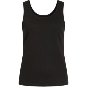 Norvig Ladies Tank top, sort Udsalg
