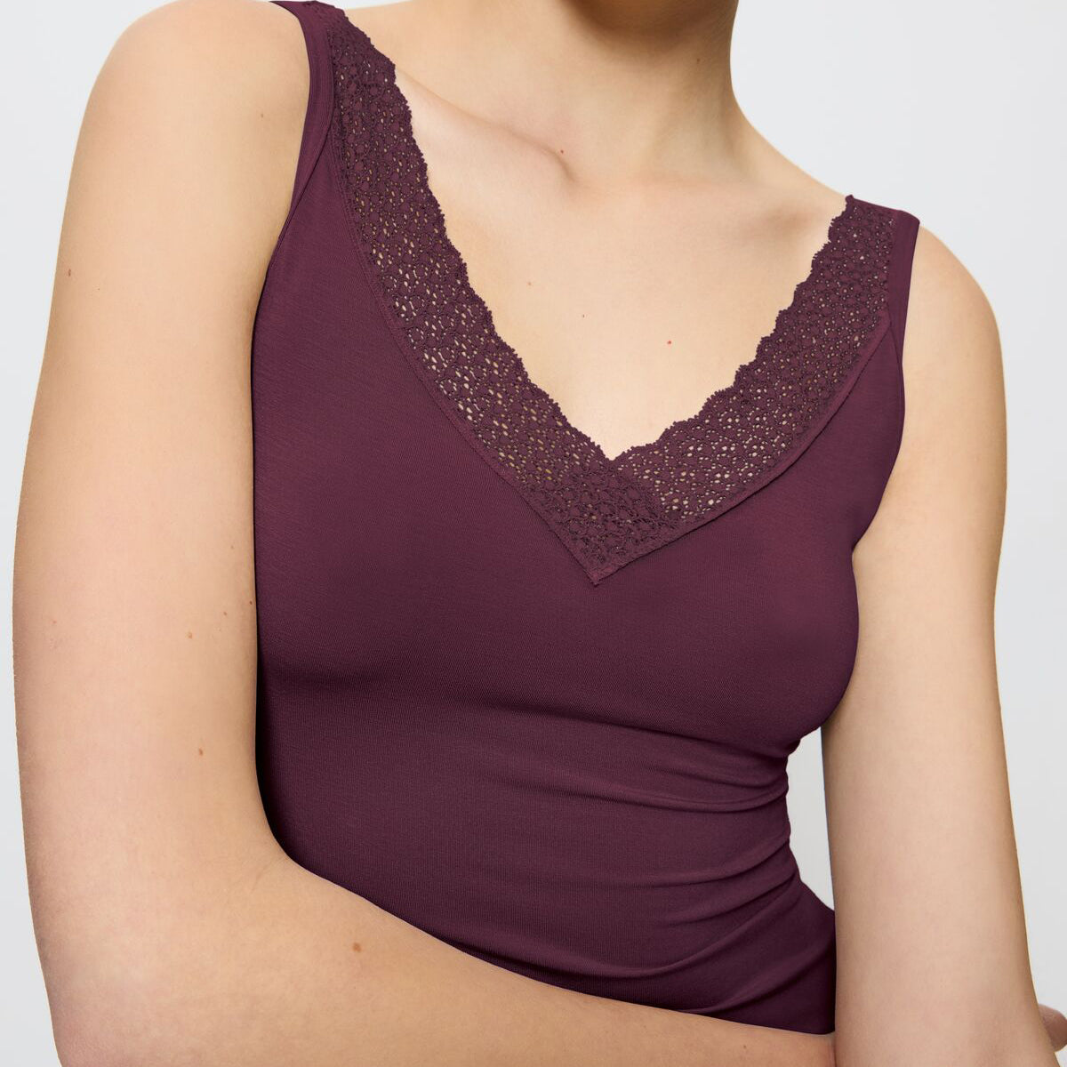 Triumph Feel of Modal Tank top, rød