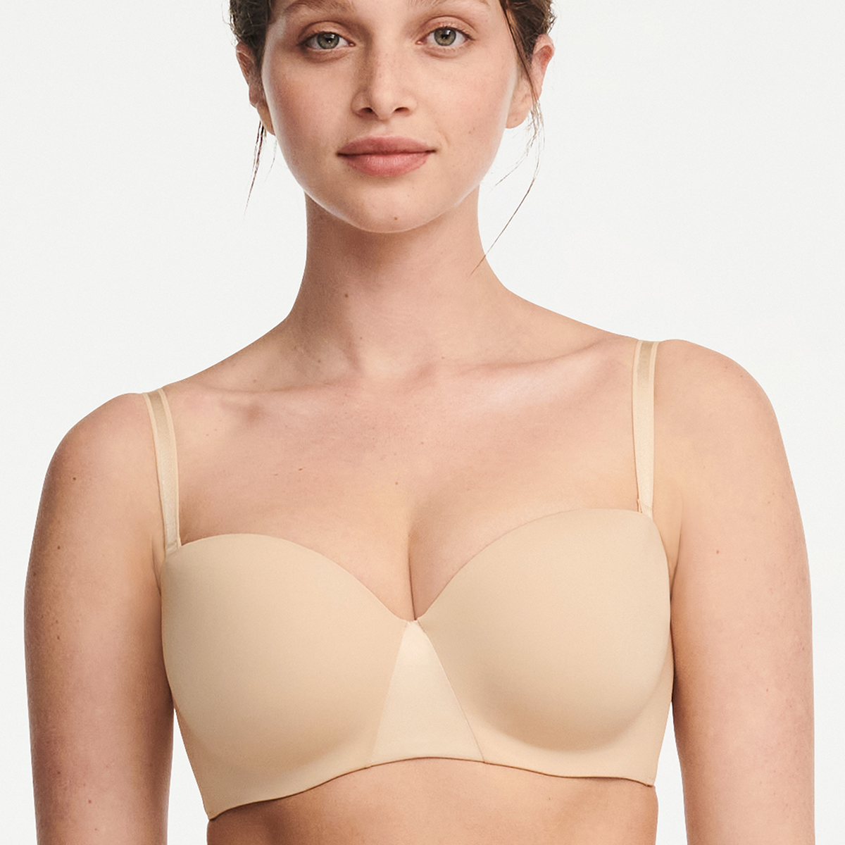 Chantelle Essentiall stropløs BH, beige