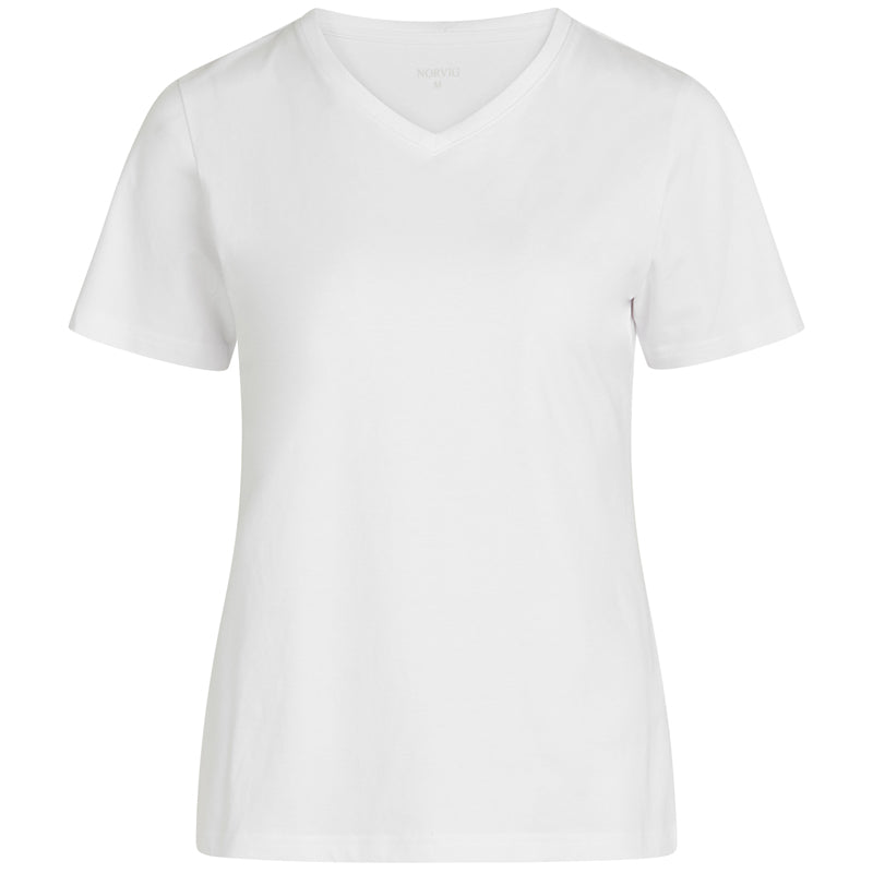 Norvig Ladies V-Neck t-shirt, hvid