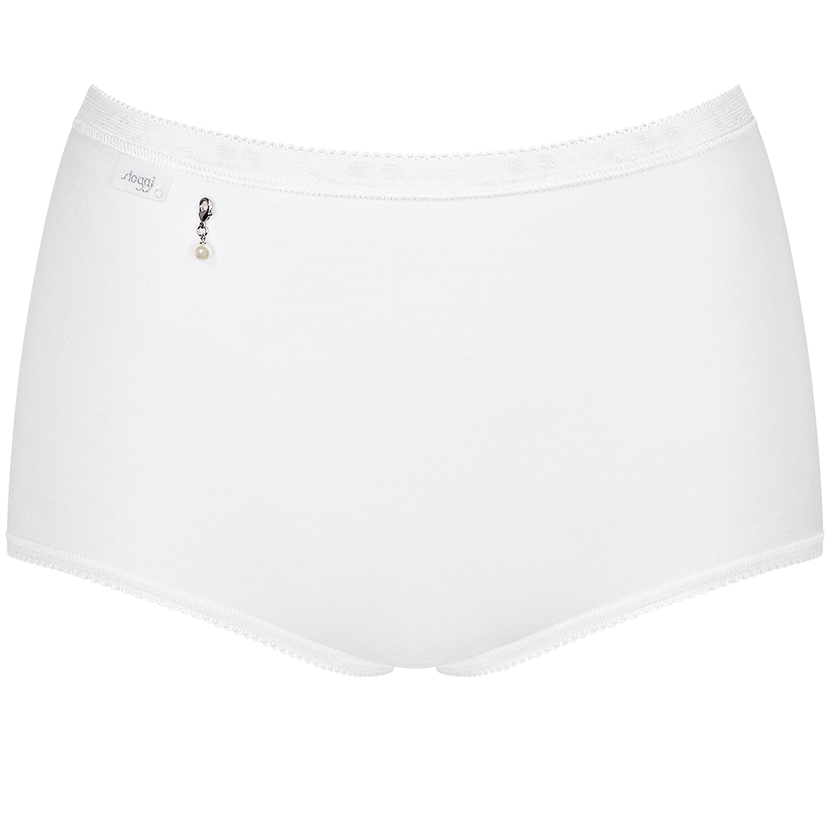 Sloggi Basic H Pearl 3-pack maxi trusse, hvid Rabat