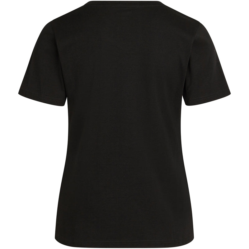Norvig Ladies V-Neck t-shirt, sort