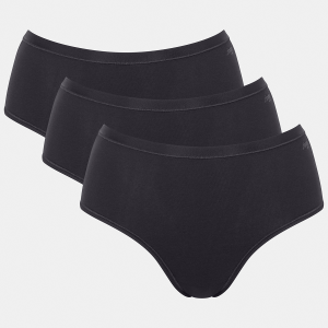 Sloggi Go Daily Cotton 3-pack midi trusse, sort