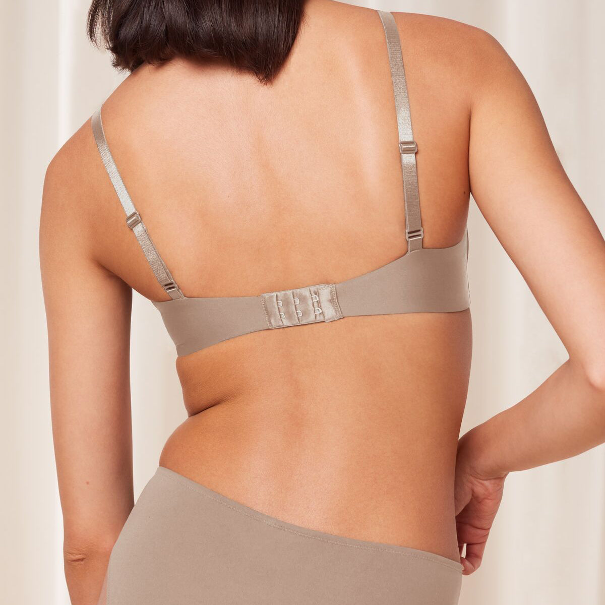Triumph Pure Micro N BH uden bøjle, brun
