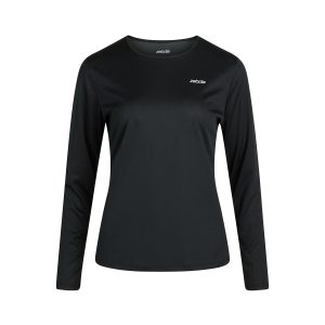 Zebdia Sports bluse, sort