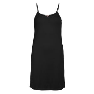 Lady Avenue Silk Jersey underkjole, sort