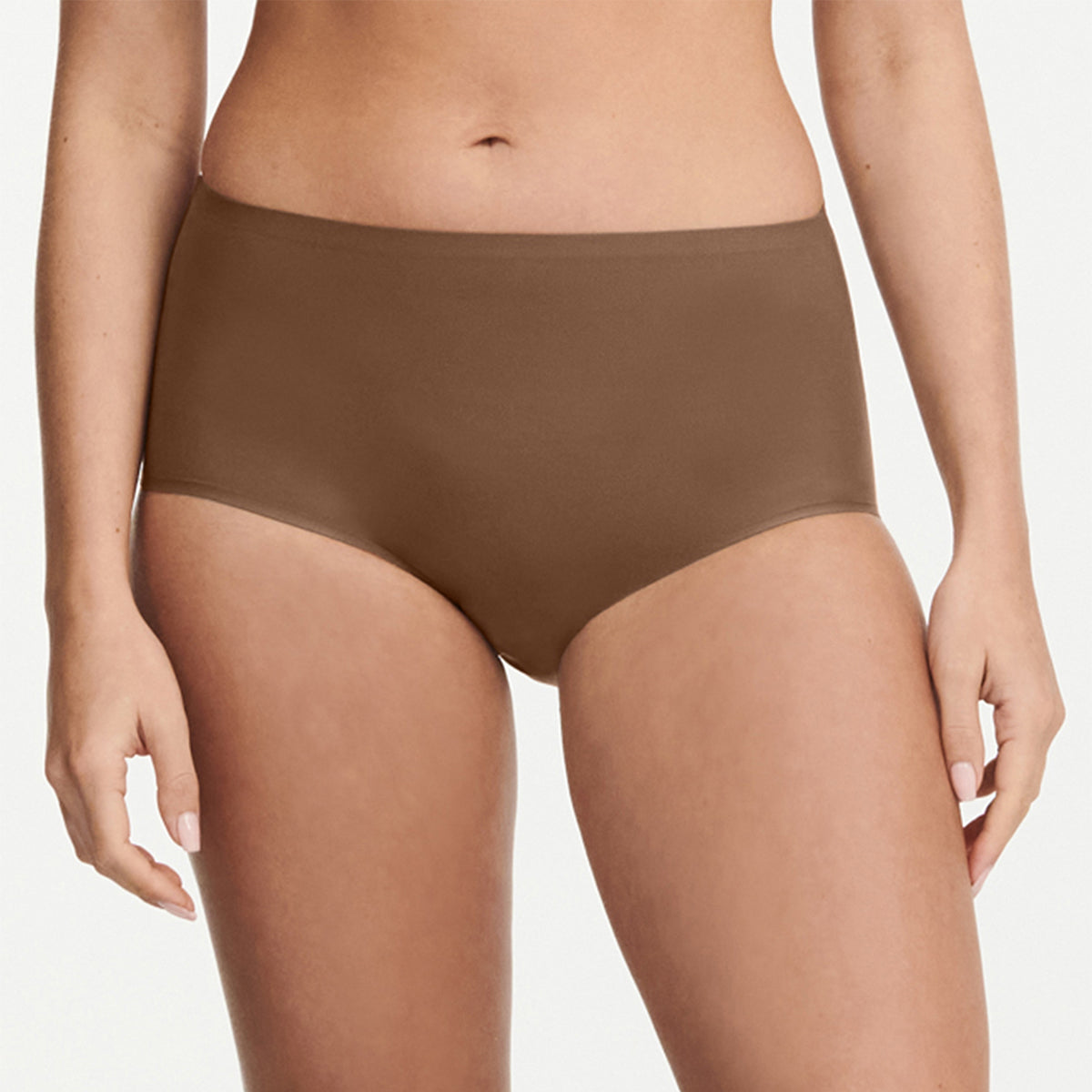 Chantelle SoftStretch maxi trusse, brun