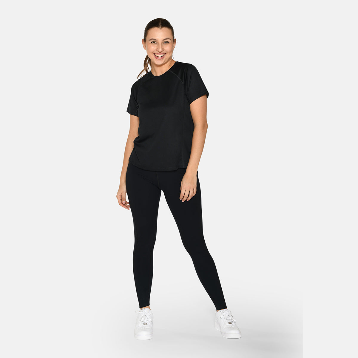 Zebdia Women Sports t-shirt, sort