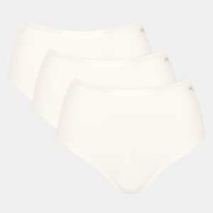 Sloggi Go Daily Cotton 3-pack maxi trusse, hvid