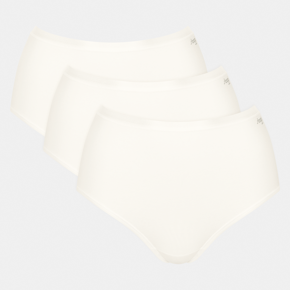 Sloggi Go Daily Cotton 3-pack maxi trusse, hvid