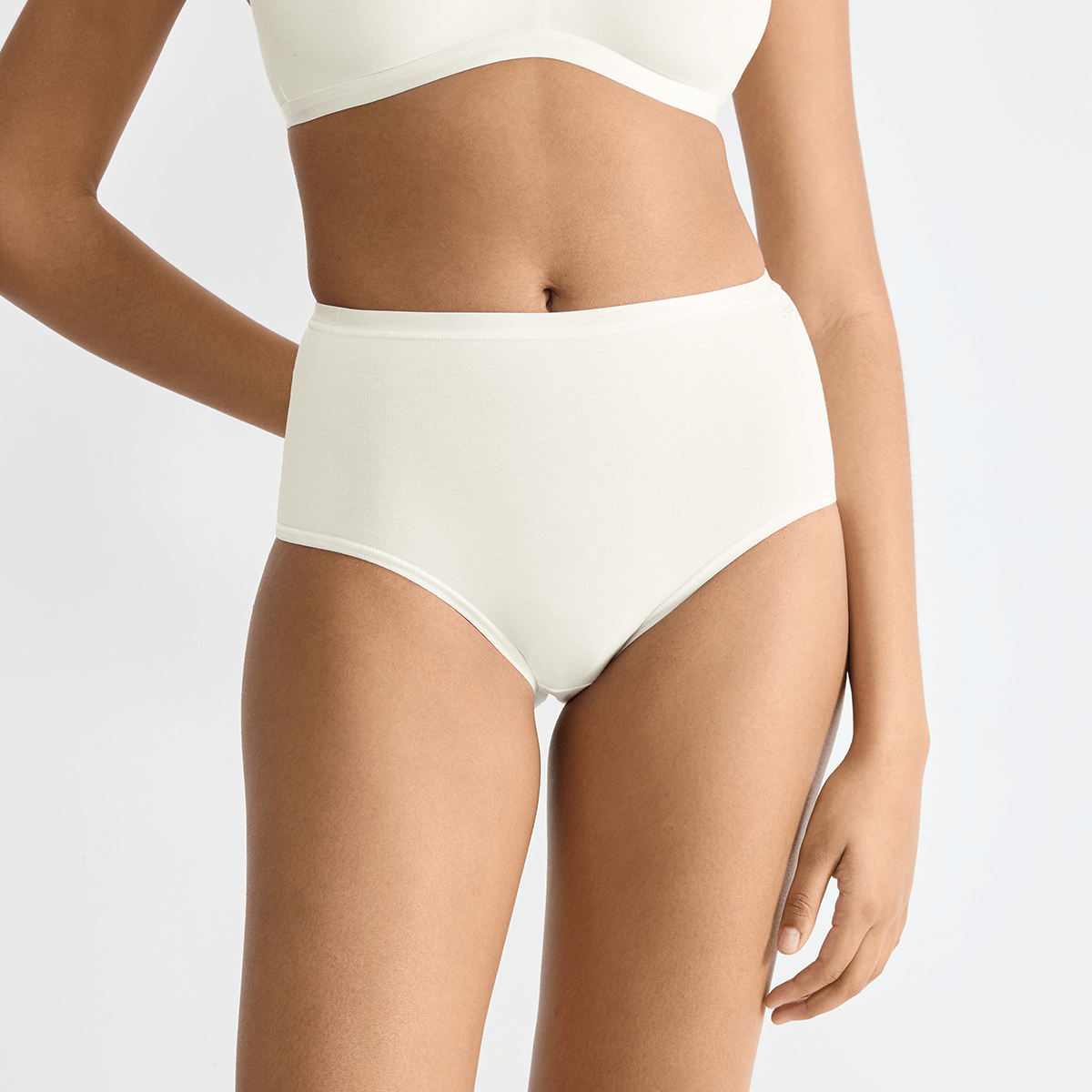 Sloggi Go Daily Cotton 3-pack maxi trusse, hvid