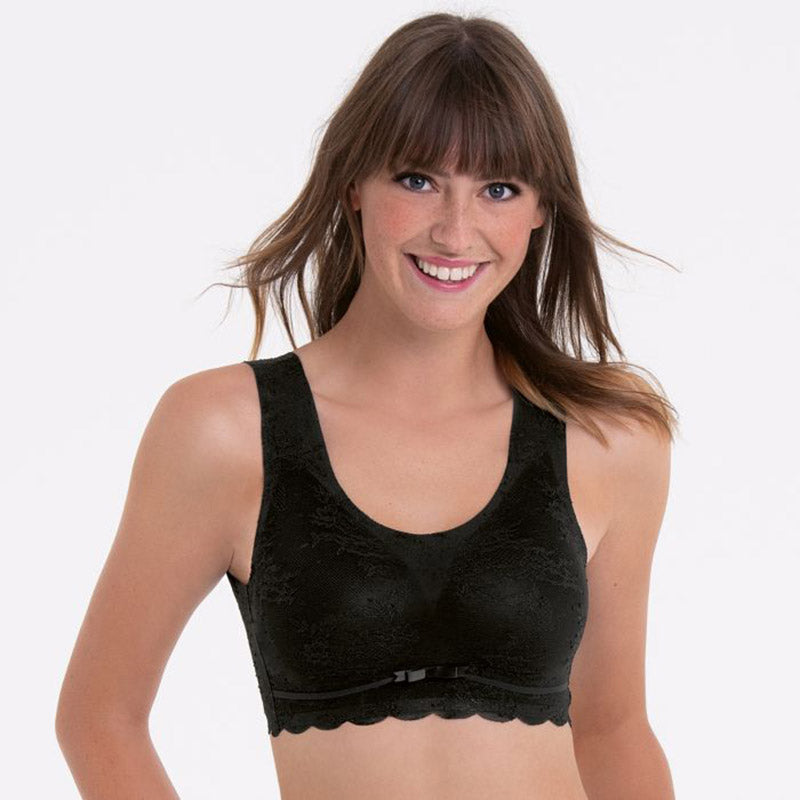 Anita Essential Lace BH top, sort