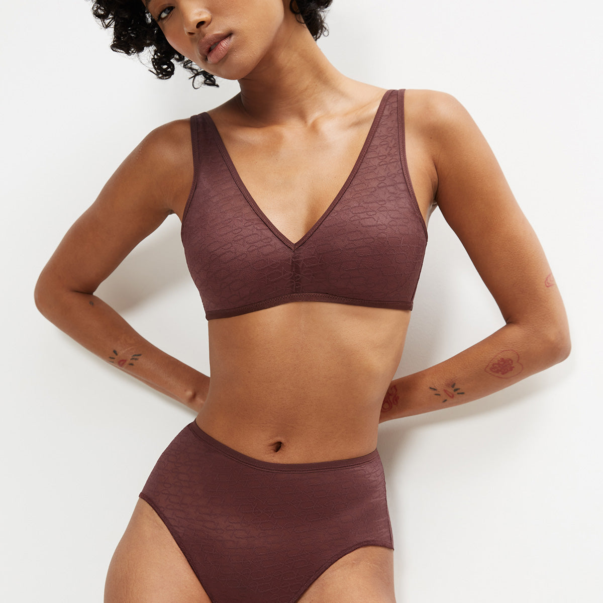 Triumph Signature Sheer maxi trusse, brun