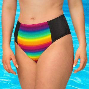 Wiki High Waist tai bikinitrusse, sort