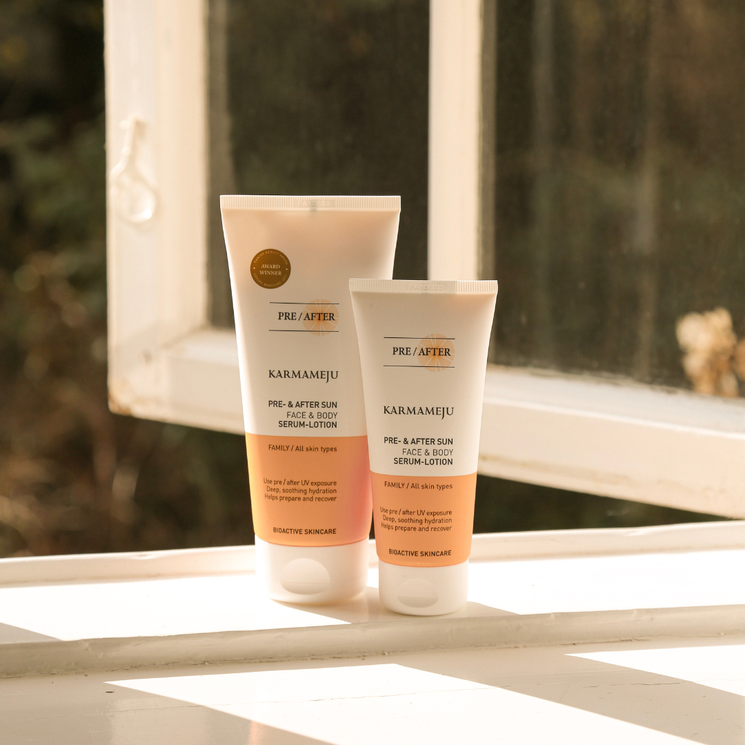 KLUB // PRE & AFTER SUN serum-lotion Hot på udsalg