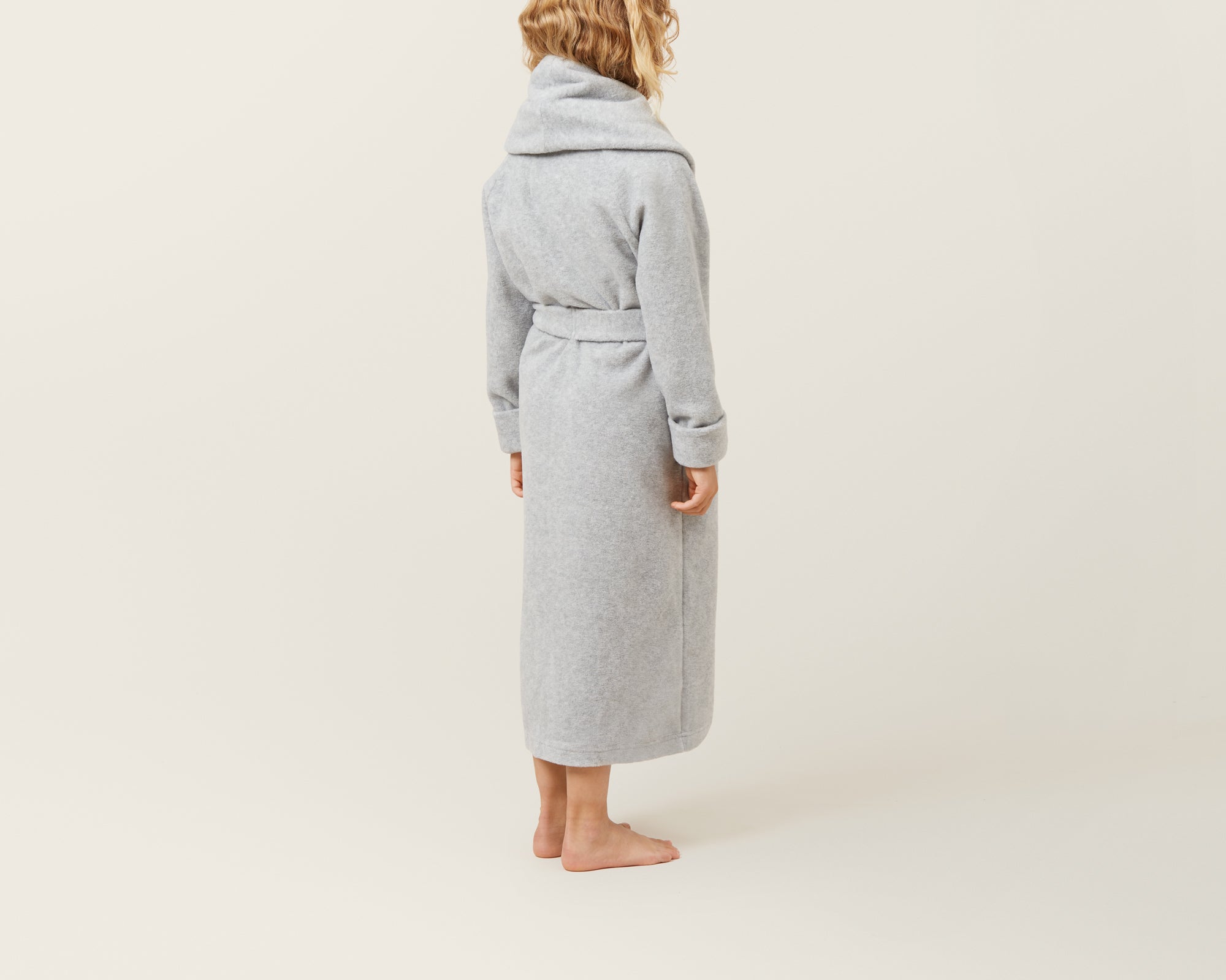MOUNT FUJI fleece bathrobe