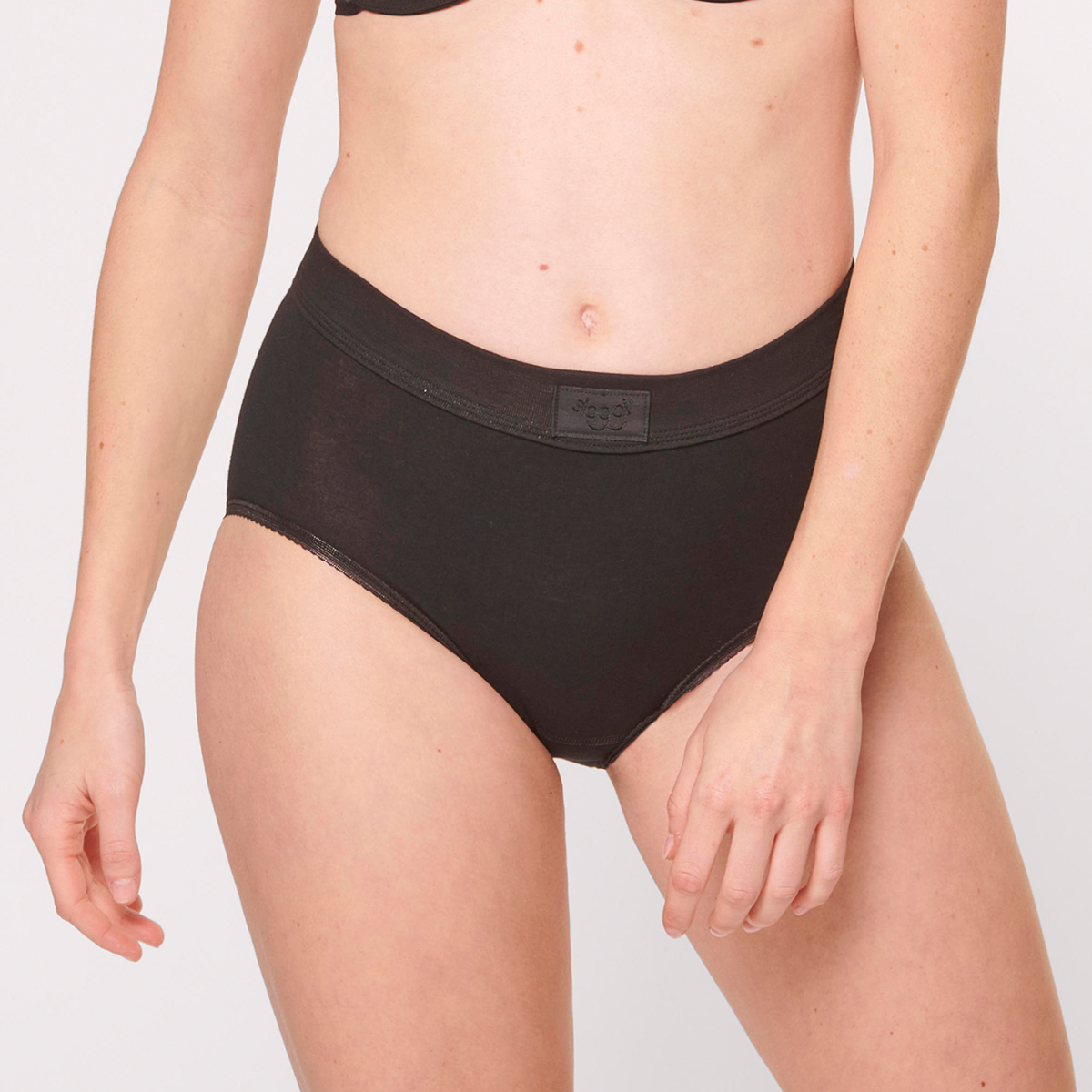 Sloggi Double Comfort maxi trusse, sort