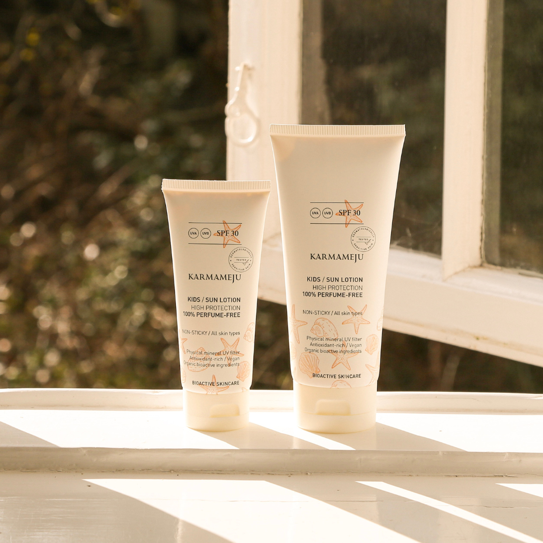 Solcreme til børn, SPF 30 - travel size Rabat