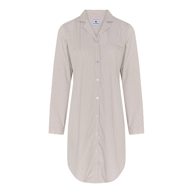 JBS of Denmark Bamboo Blend natskjorte, beige på udsalg